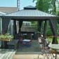 HOMLUX 24-ft x 12-ft Double Roof Outdoor Patio Gazebo in Gray with Hardtop Roof (Screen Included), , large