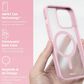 LAUT Huex Protect MagSafe Case for Apple iPhone 15/14/13 in Pink, , large