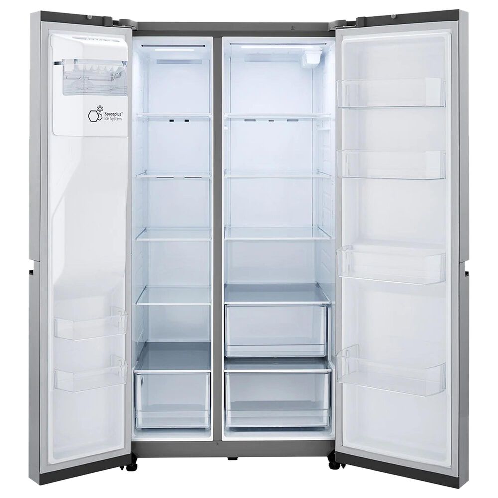 LG 22.5 Cu. Ft. Side-By-Side Counter-Depth Refrigerator in PrintProof Stainless Steel, , large