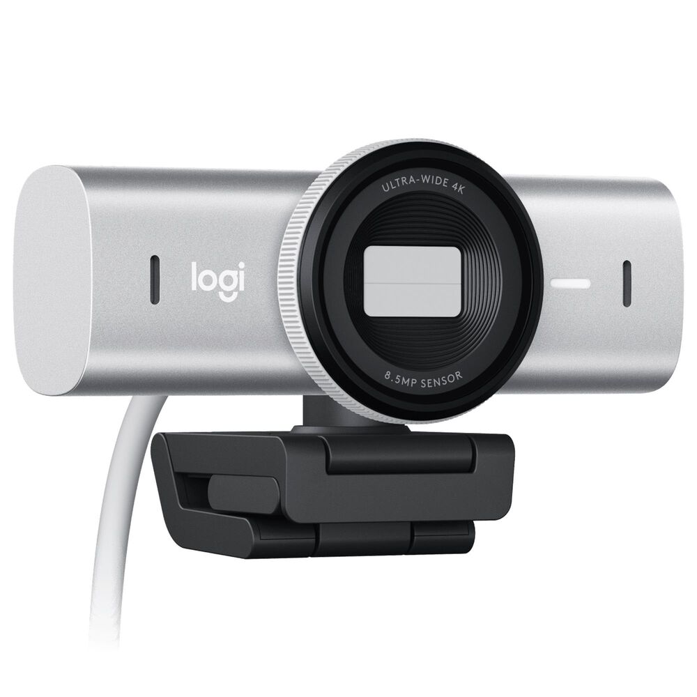 Logitech MX Brio 4K Webcam in Pale Gray, , large