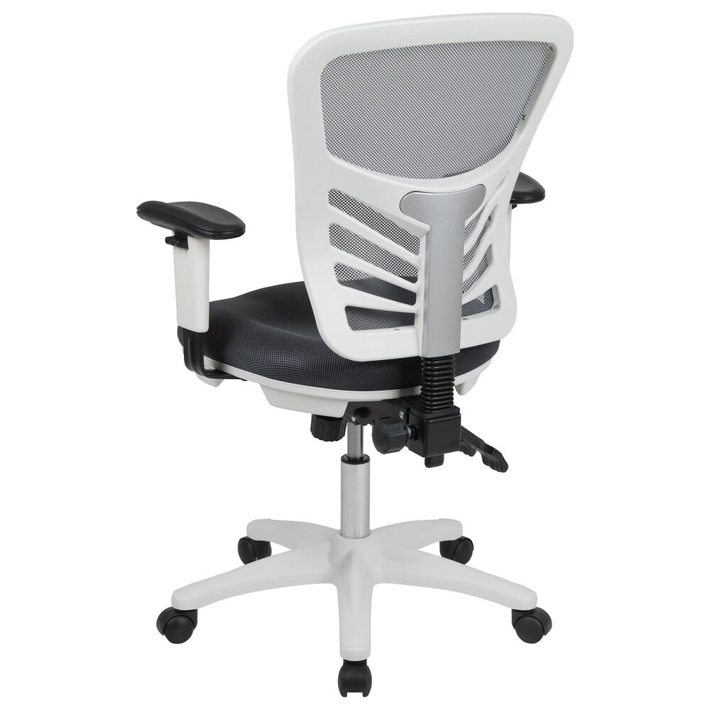 Flash Furniture 44.25&quot; Executive Swivel Chair in Gray, , large