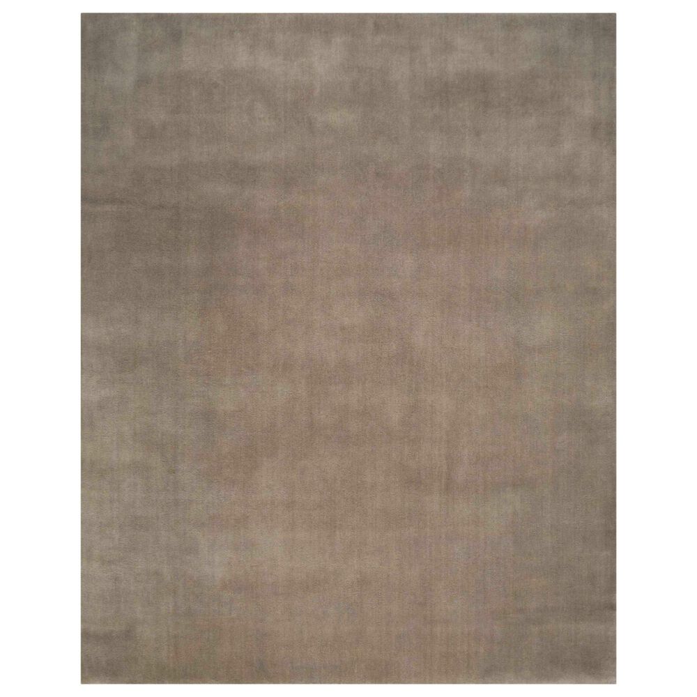 Nourison Plush Cloud 8"6" x 11"6" Taupe Area Rug, , large