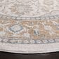 Safavieh Isabella ISA936A 6"7" Round Cream and Beige Area Rug, , large