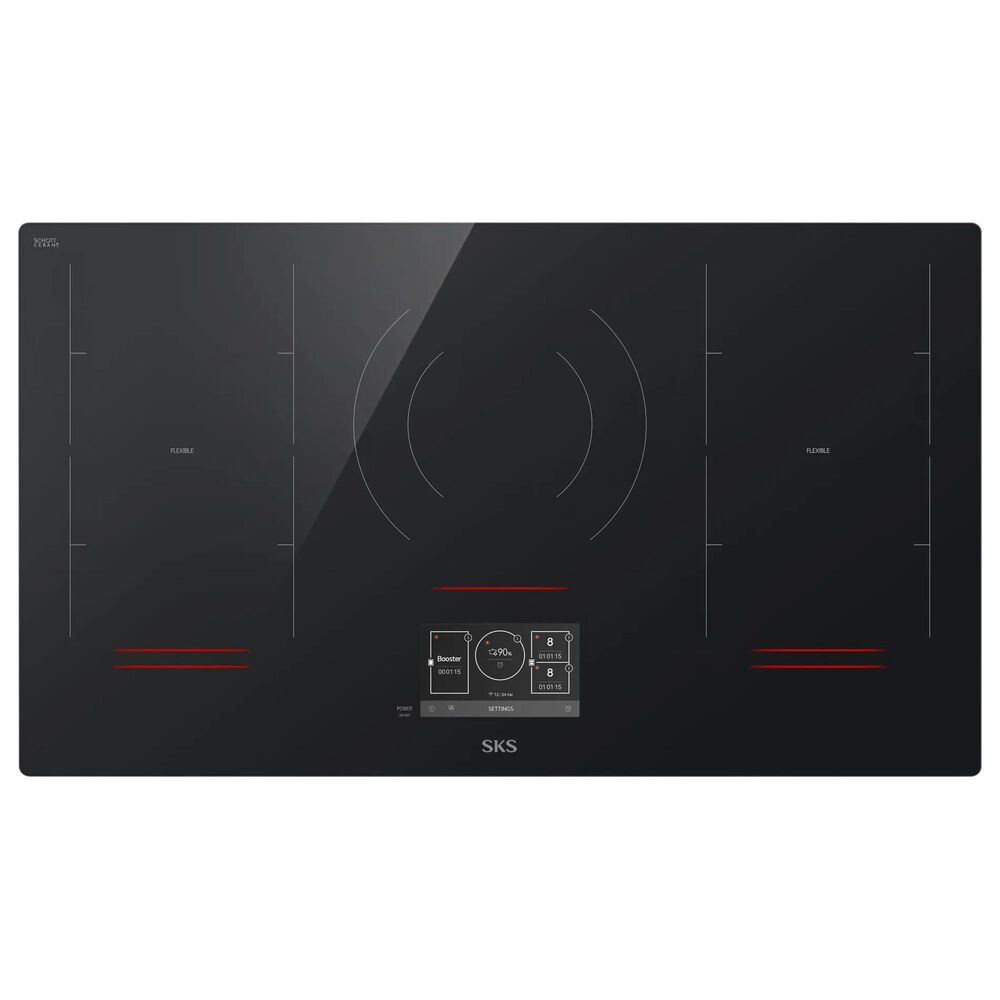 Signature Kitchen Suite 36" Induction Cooktop in Black, , large