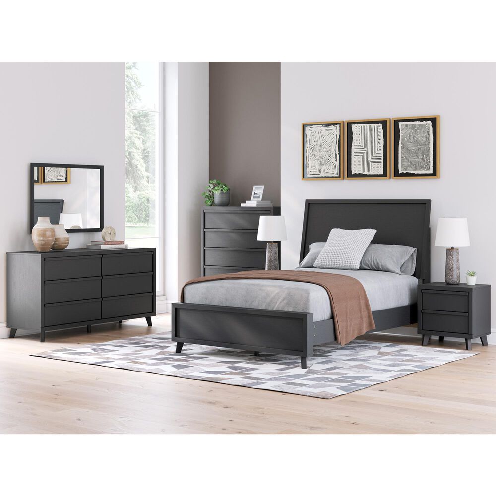 Ashley Danziar Full Panel Bed in Black, , large