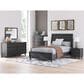 Ashley Danziar Full Panel Bed in Black, , large