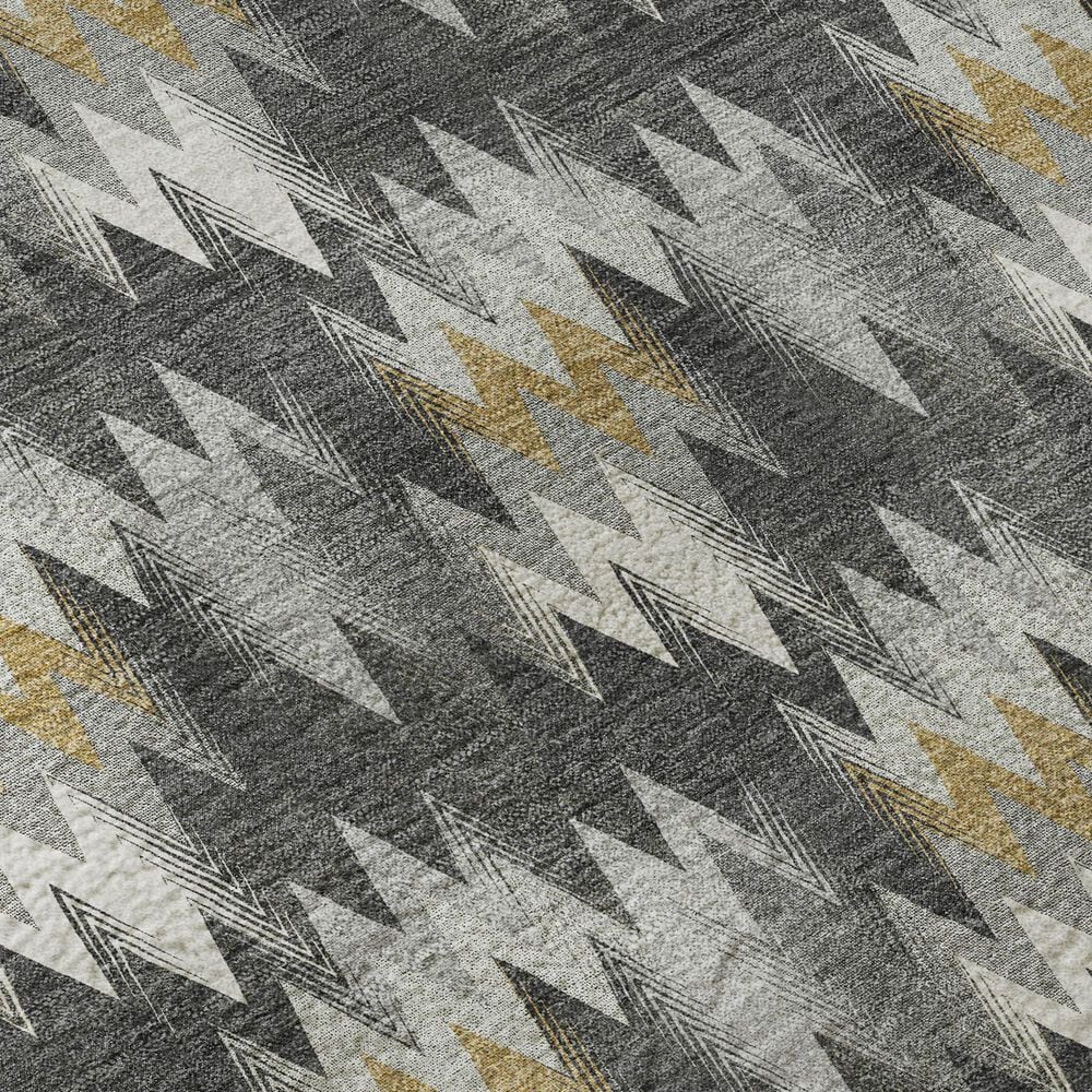 Dalyn Rug Company Soft Essentials Chevron Graphite 10' x 14' Area Rug, , large
