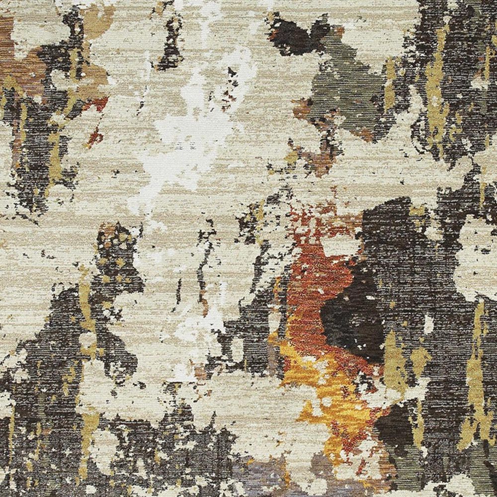 Oriental Weavers Evolution 7770J 3&#39;3&quot; x 5&#39;2&quot; Beige Area Rug, , large