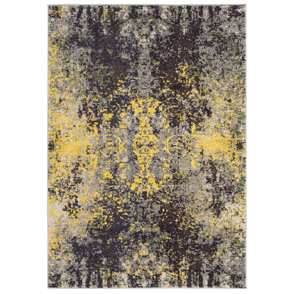 Safavieh Monaco MNC223G-4 4&#39; x 5&#39;7&quot; Grey/Multi Area Rug, , large