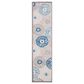 Safavieh Cabana CBN801F 2" x 10" Grey and Blue Indoor/Outdoor Performance Runner, , large
