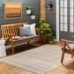 Surya Eagean EAG-2409 Light Beige, Brown, Cream and Light Brown 7"10" x 10"2" Indoor/Outdoor Area Rug, , large