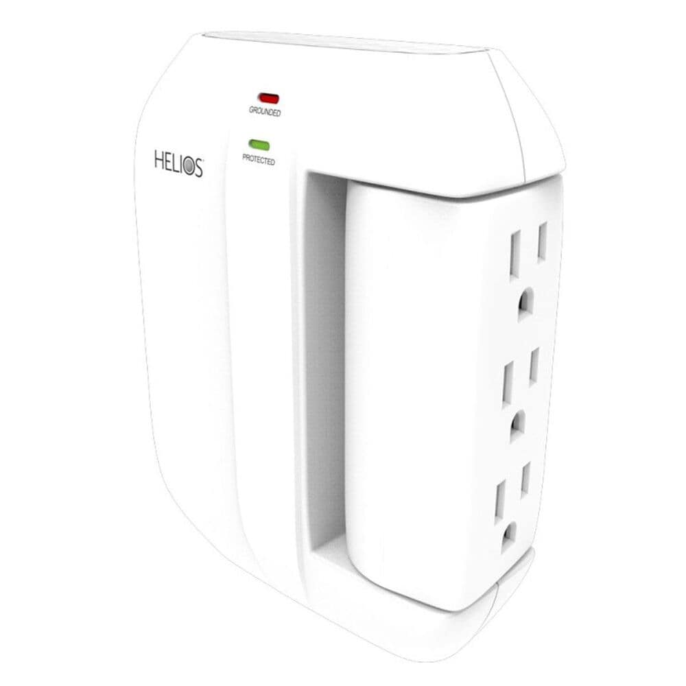 Helios Helios 6 Outlet Wall Tap Surge Protector, , large