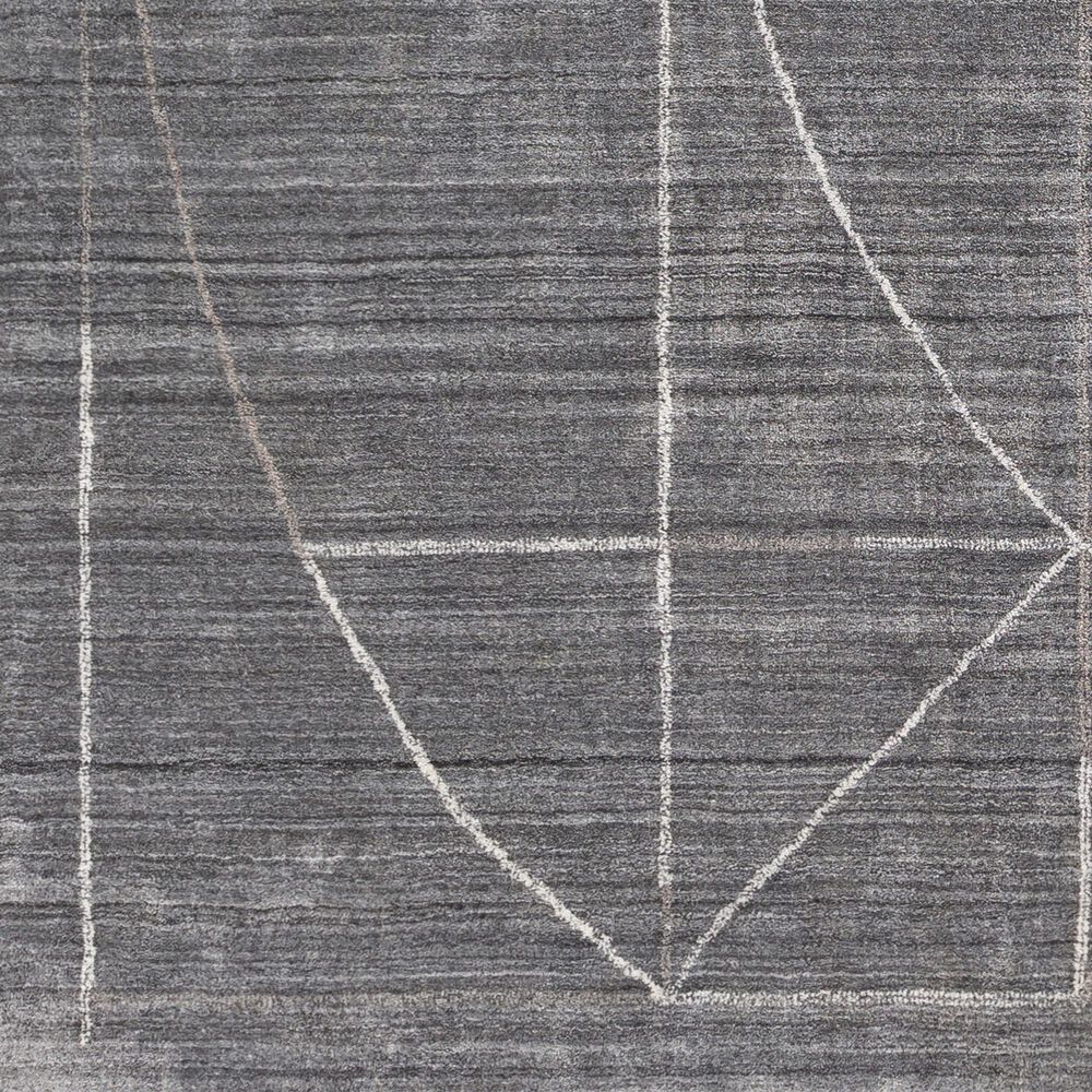 Surya Hightower 2&#39; x 3&#39; Gray, Charcoal, White and Taupe Area Rug, , large