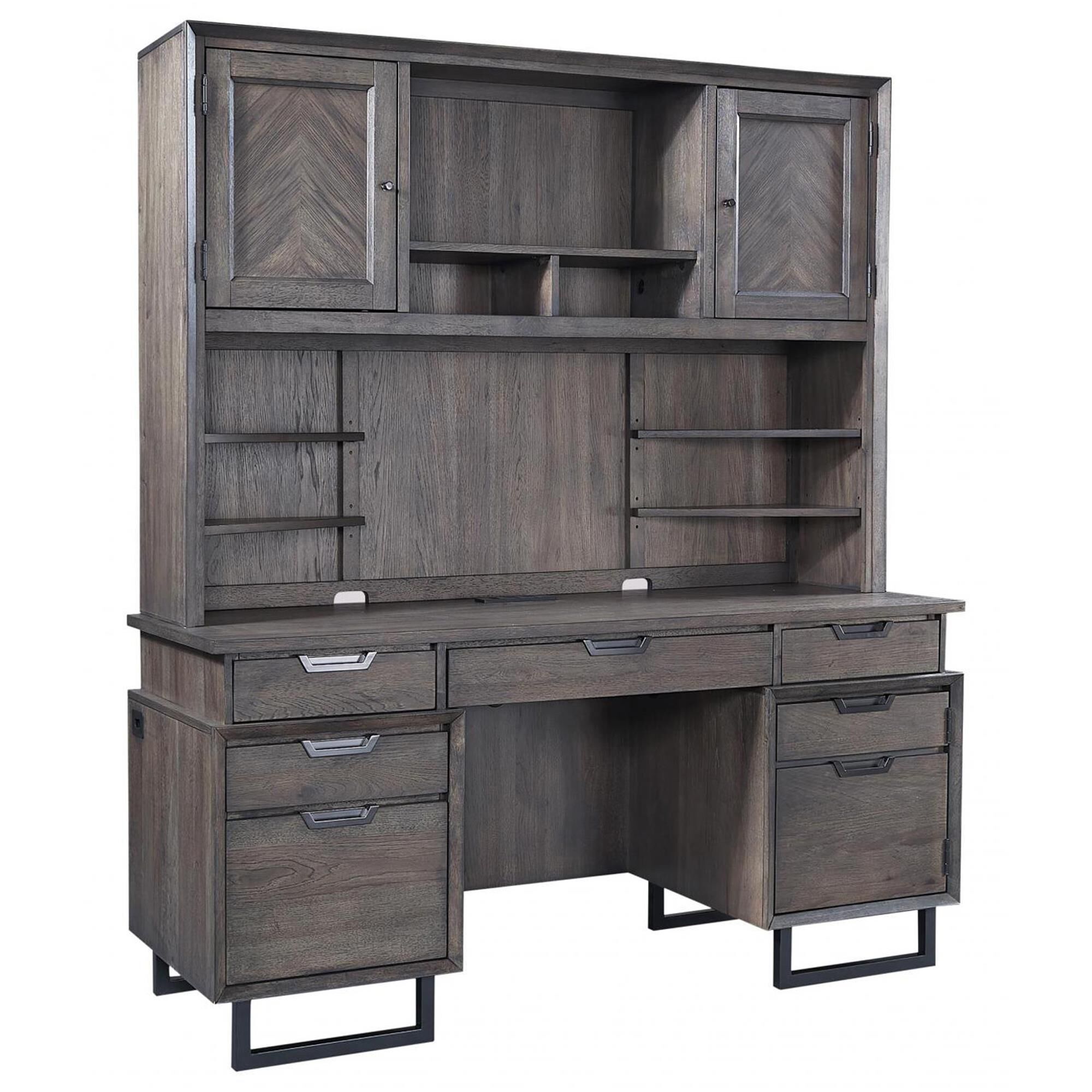 Revere desk shop with hutch