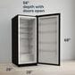 Element 17 Cu. Ft. Upright Convertible Freezer/Refrigerator in Stainless Steel, , large