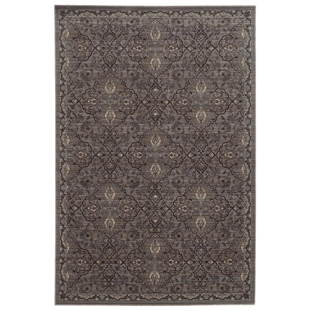 Oriental Weavers Vintage 5509D 9"10" x 12"10" Brown Area Rug, , large