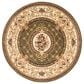 Safavieh Lyndhurst LNH223 8" Round Sage and Ivory Area Rug, , large