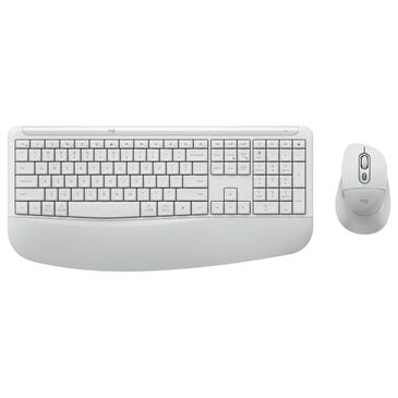 Logitech Signature Comfort Plus Keyboard and Mouse Combo in Off-White, , large
