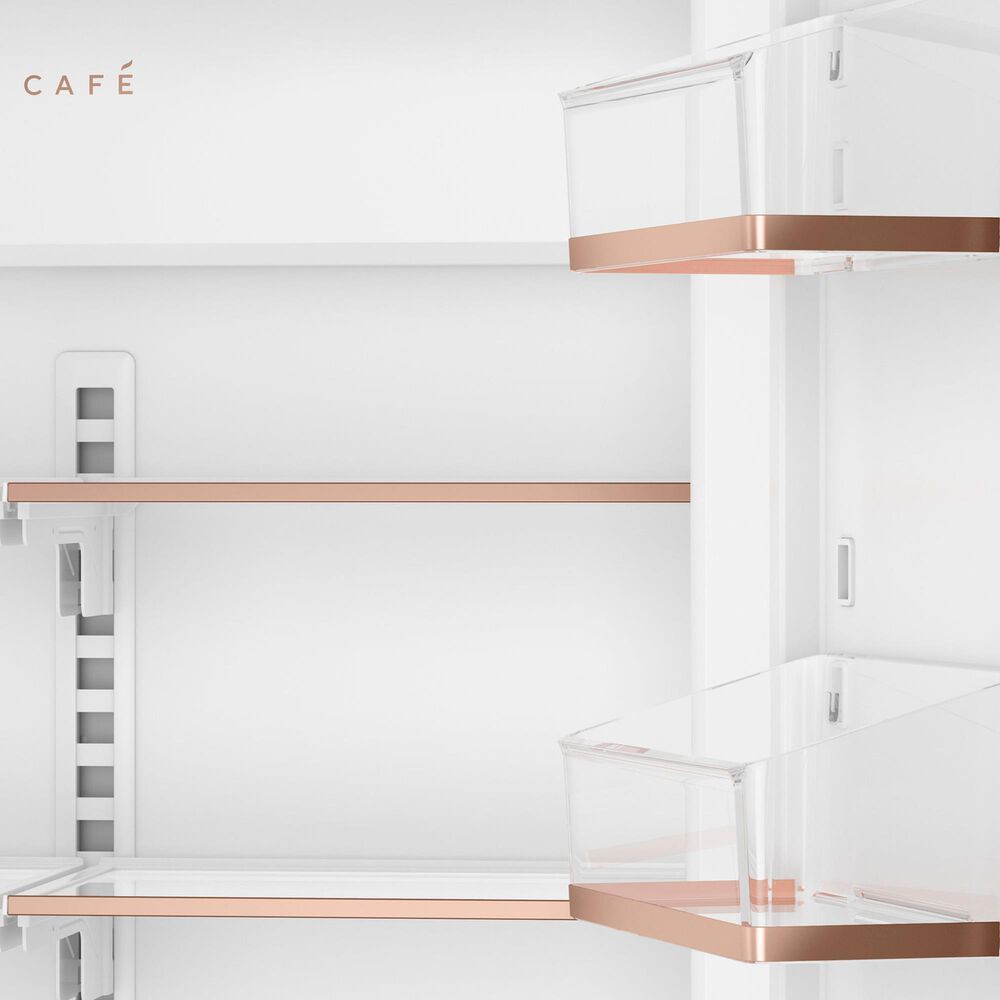 Cafe 20.1 Cu. Ft. French Door Refrigerator with Temperature Control in Stainless Steel, , large
