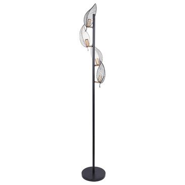 Grandview Gallery Floor Lamp in Black, , large