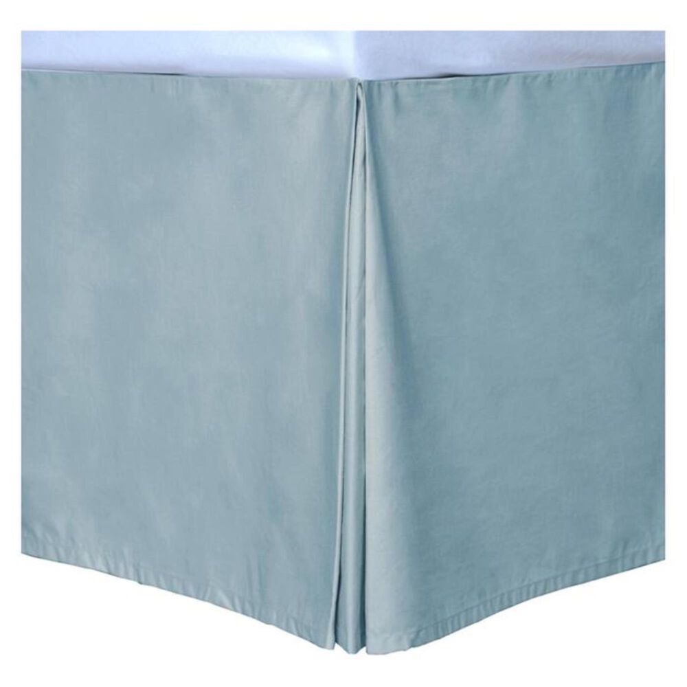 Epoch Hometex Cotton Loft Colors Queen Bed Skirt in Blue, , large