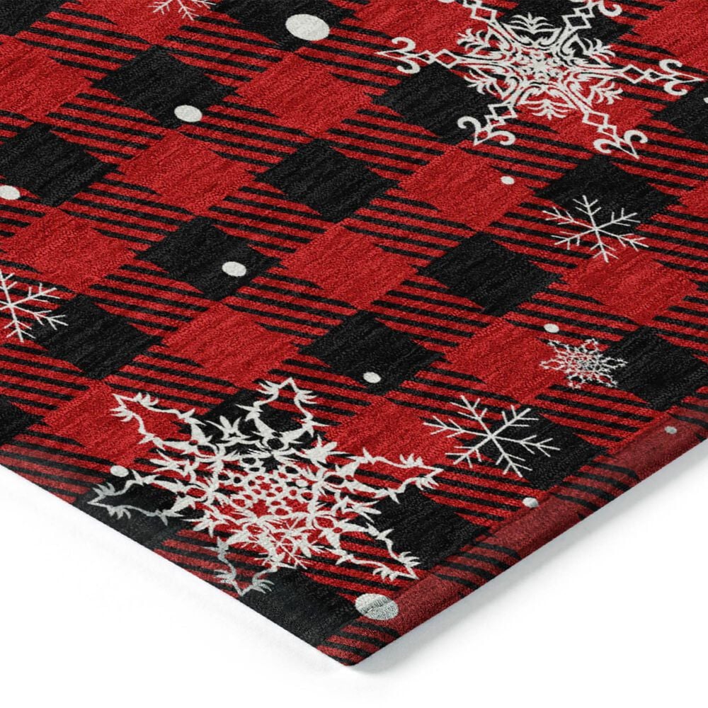 Dalyn Rug Company Wonderland WN32 1&#39;8&quot; x 2&#39;6&quot; Red Indoor/Outdoor Area Rug, , large
