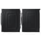 SAMSUNG Bespoke 5.3 Cu. Ft. Front Load Washer and 7.6 Cu. Ft. Front Load Gas Dryer in Dark Steel, , large