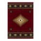 Oriental Weavers Hudson 87K 1"10" x 7"6" Red Runner, , large