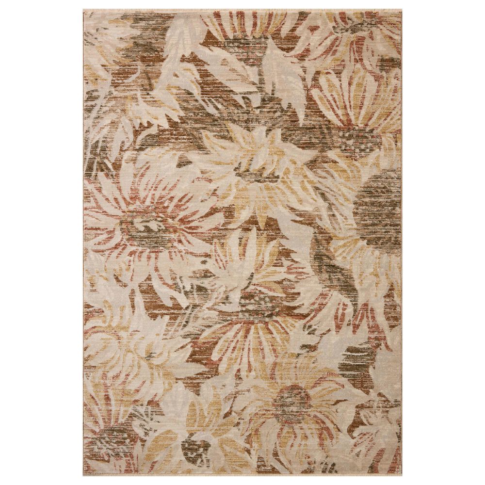 Loloi Eileen Natural and Spice 7"10" x 10"2" Area Rug, , large