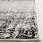 Safavieh Adirondack ADR116B 2"6" x 18" Ivory and Black Runner, , large