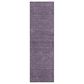 Dalyn Rug Company Soft Essentials Solid Plum 2"3" x 7"6" Runner, , large