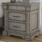 Chapel Hill Madison Ridge 3 Drawer Nightstand in Madison Ridge Gray, , large