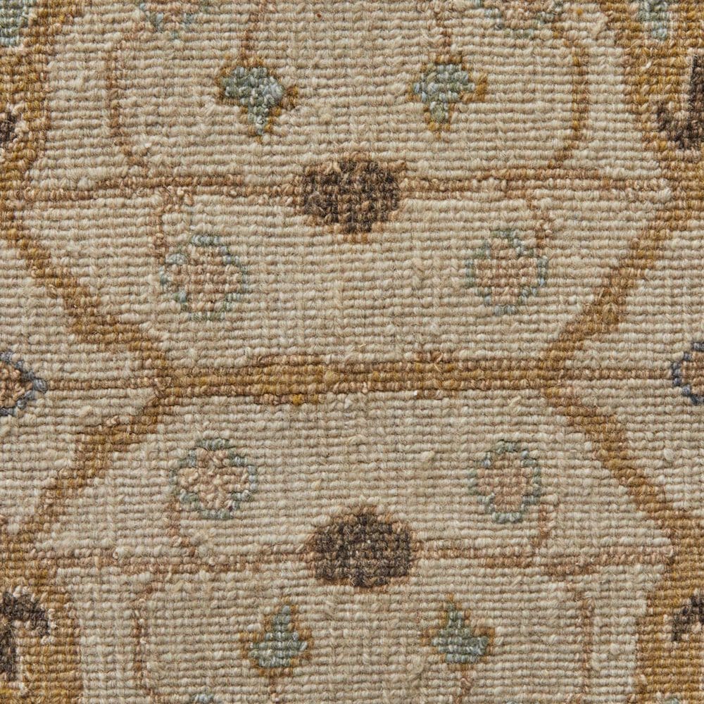 Feizy Corbitt 2&#39;6&quot; x 12&#39; Ivory and Gold Runner, , large