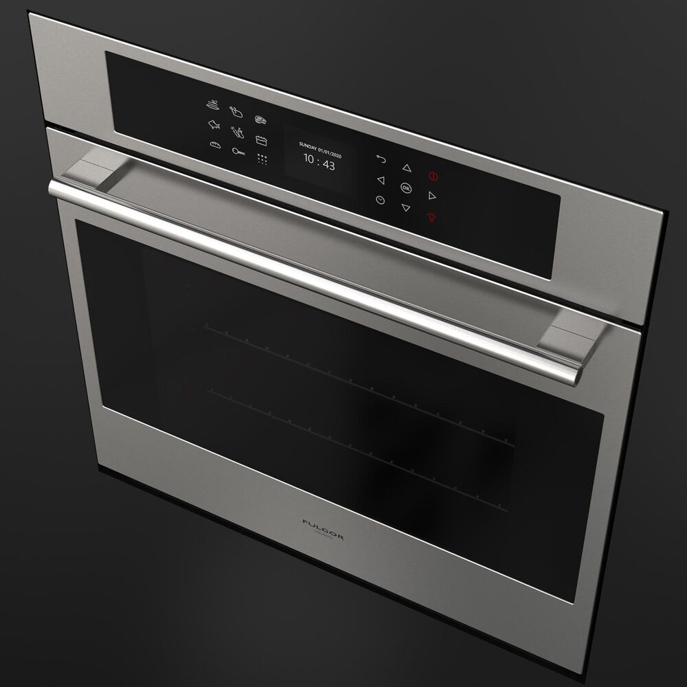 Fulgor Milano 24&quot; Multifunction Self-Cleaning Single Wall Oven in Stainless Steel, , large