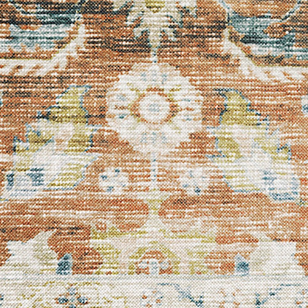 Oriental Weavers Charleston Distressed 2&#39; x 8&#39; Rust Runner, , large