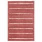 Safavieh Venus Shag VNS604U 4" x 6" Pink and Ivory Area Rug, , large