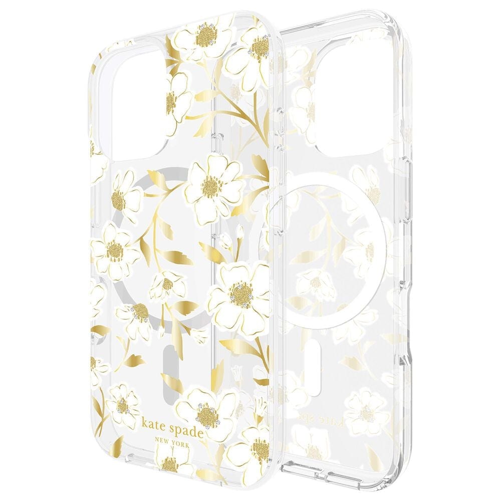 Kate Spade Protective MagSafe Case for iPhone 16 in Sunshine Floral, , large