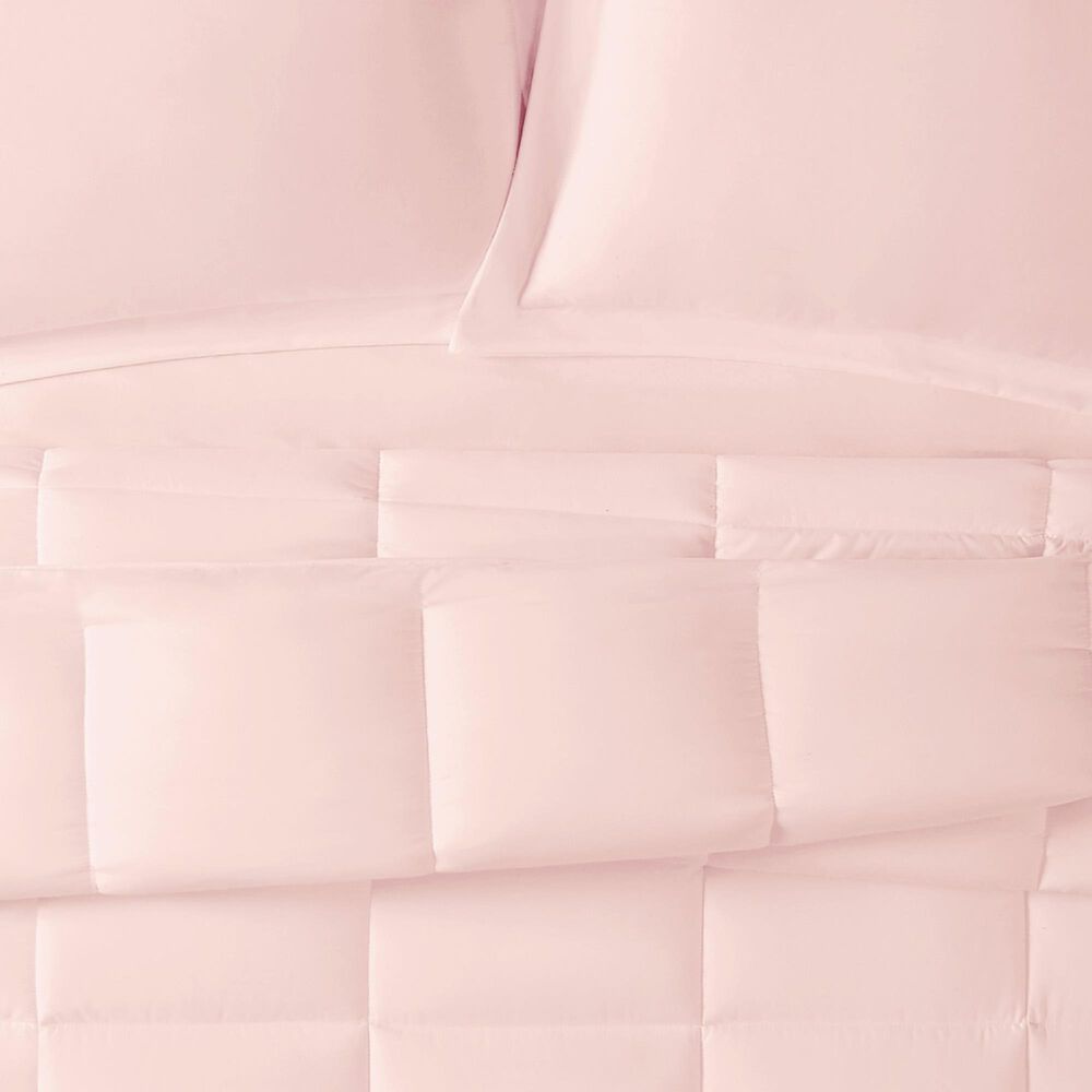 Pem America Truly Calm Antimicrobial 3-Piece Full/Queen Comforter Set in Blush, , large