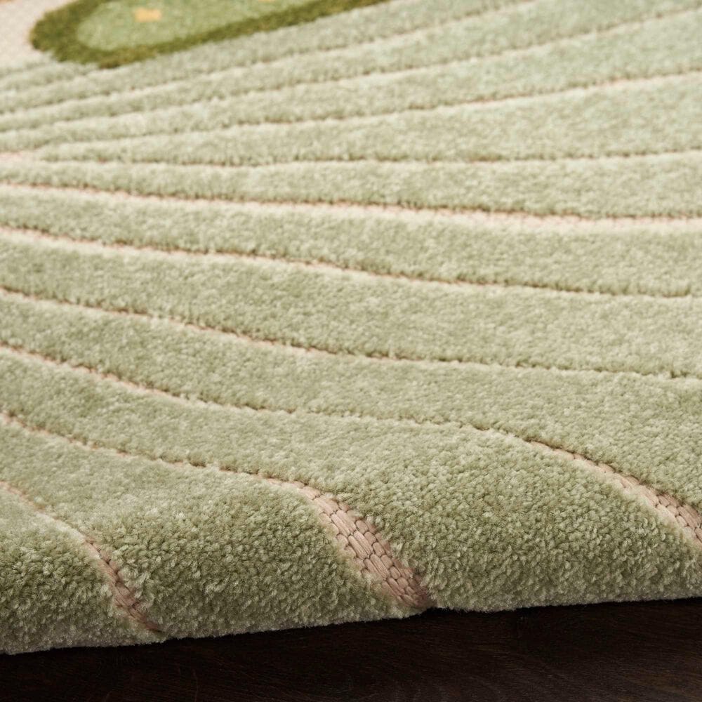 Nourison Aloha 12&#39; x 15&#39; Green and Yellow Indoor/Outdoor Area Rug, , large