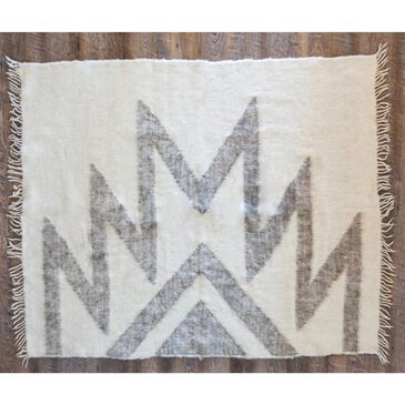 HiEnd Accents Maguey Throw Blanket in Natural, , large