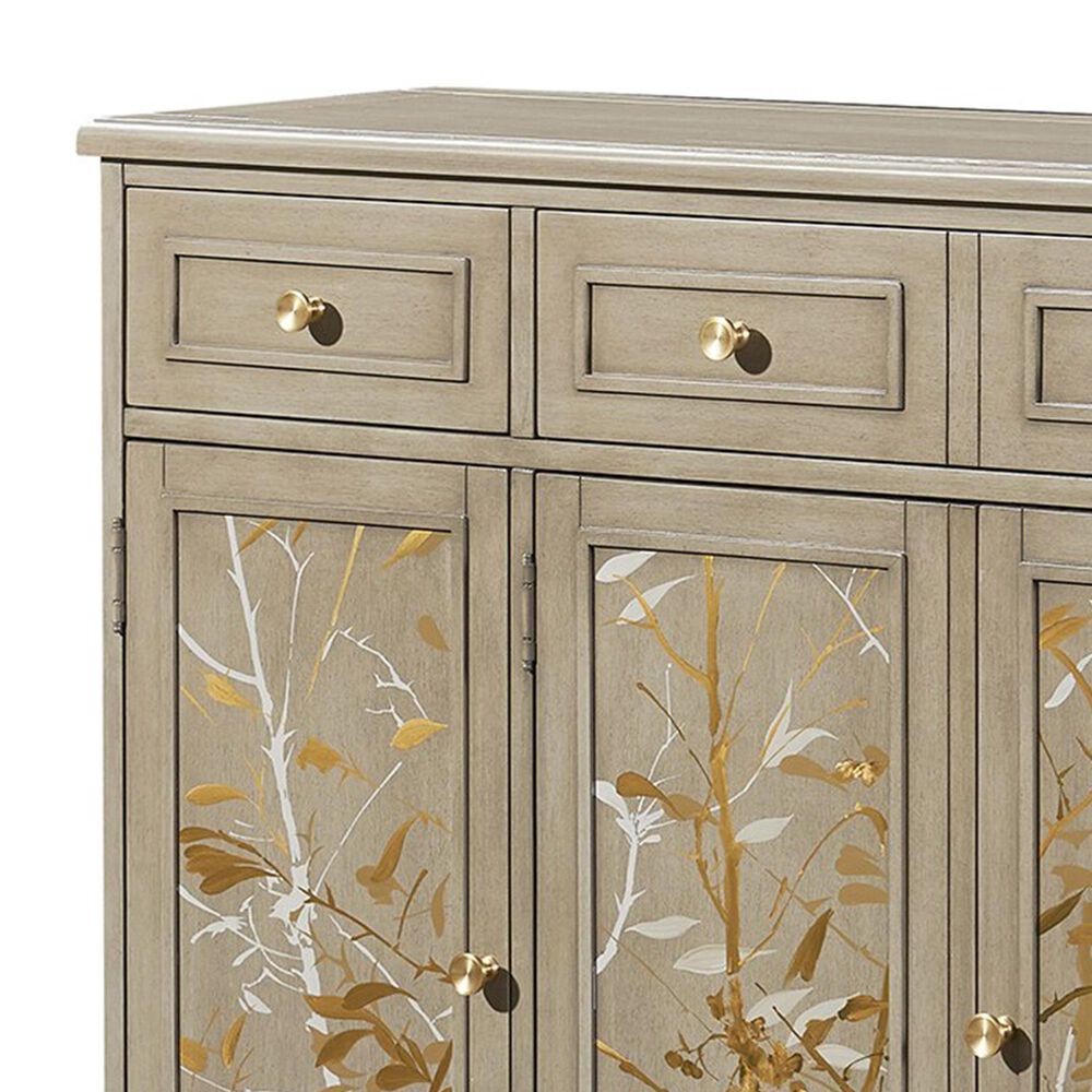 Jennifer Taylor Home JTH Luxe Dauphin Handpainted Entryway Storage