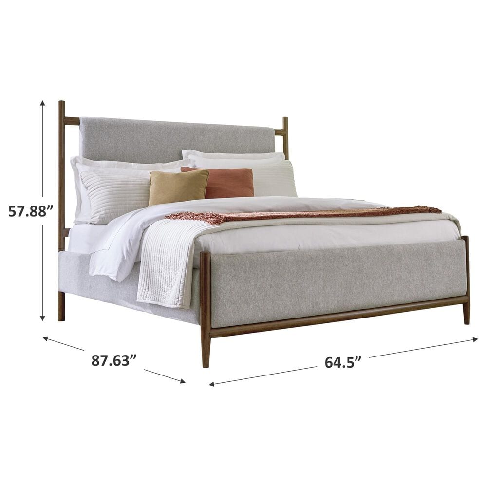 Ashley Lyncott Queen Panel Bed in Brown, , large