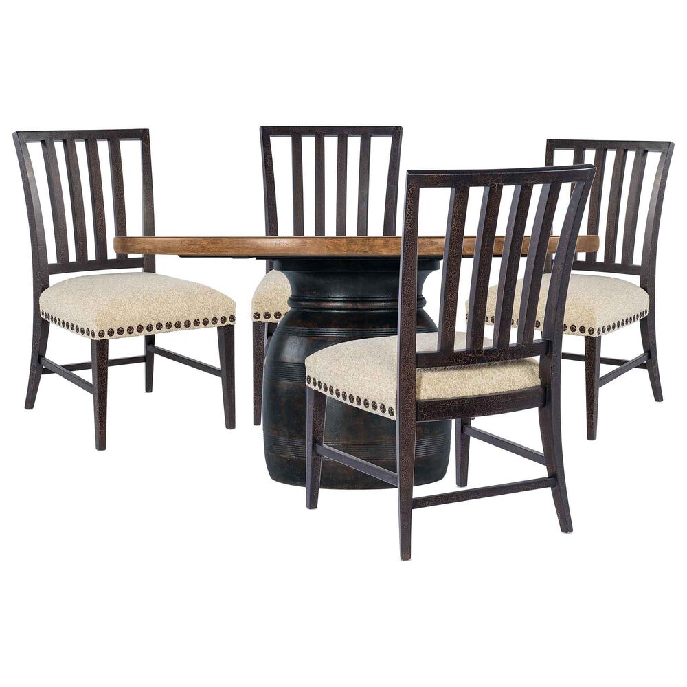 Hooker Furniture Big Sky 5 Piece Dining Set, , large