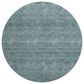 Dalyn Rug Company Soft Essentials Solid Teal 8" Round Indoor/Outdoor Area Rug, , large