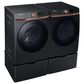 Samsung 7.5 cu. ft. Smart Electric Dryer with Steam Sanitize+ and Sensor Dry in Brushed Black, , large