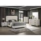 Crown Mark Nyomi 4 Piece Queen Panel Bedroom Set in White, , large
