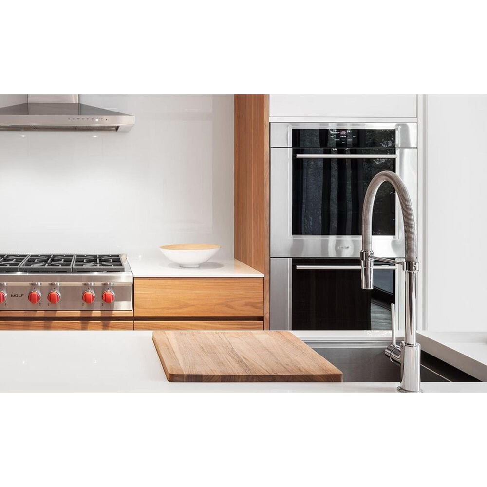 Wolf 30&quot; M Series Transitional Built-In Double Electric Wall Oven with Convection in Stainless Steel, , large