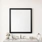 James Martin Vanities Glenbrooke 36" Rectangular Mirror in Black Onyx, , large