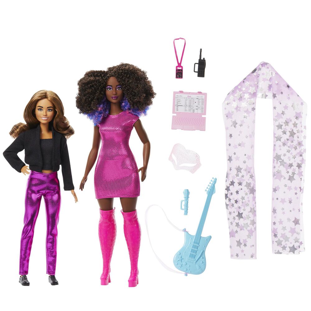 Barbie Career of the Year - Music Star and Tour Manager Doll in Multicolor, , large