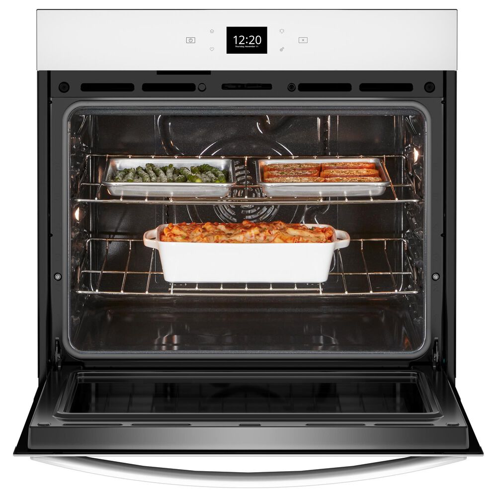 Whirlpool 27&quot; Smart Built-In Single Electric Wall Oven with Air Fry in White, , large